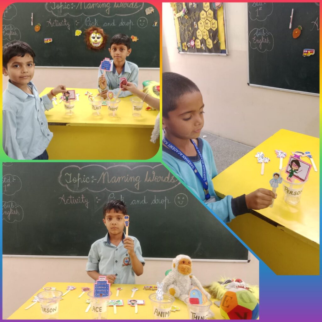 Naming Words Activity